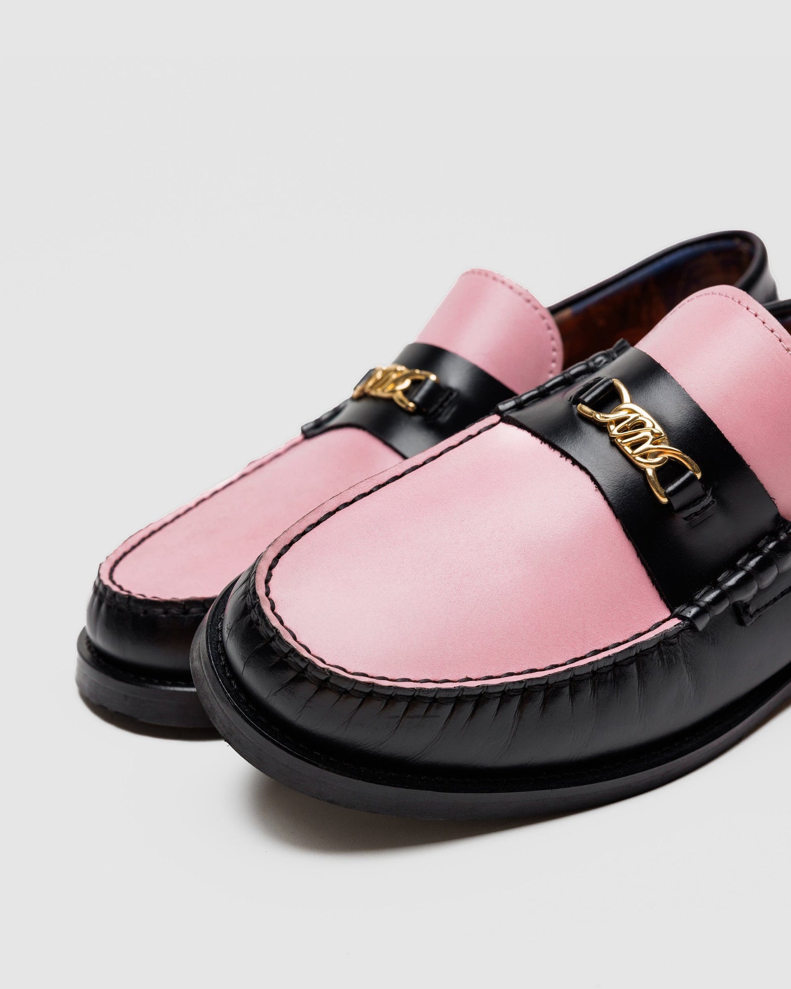 Mens | Roma Leather Loafer | Pink
