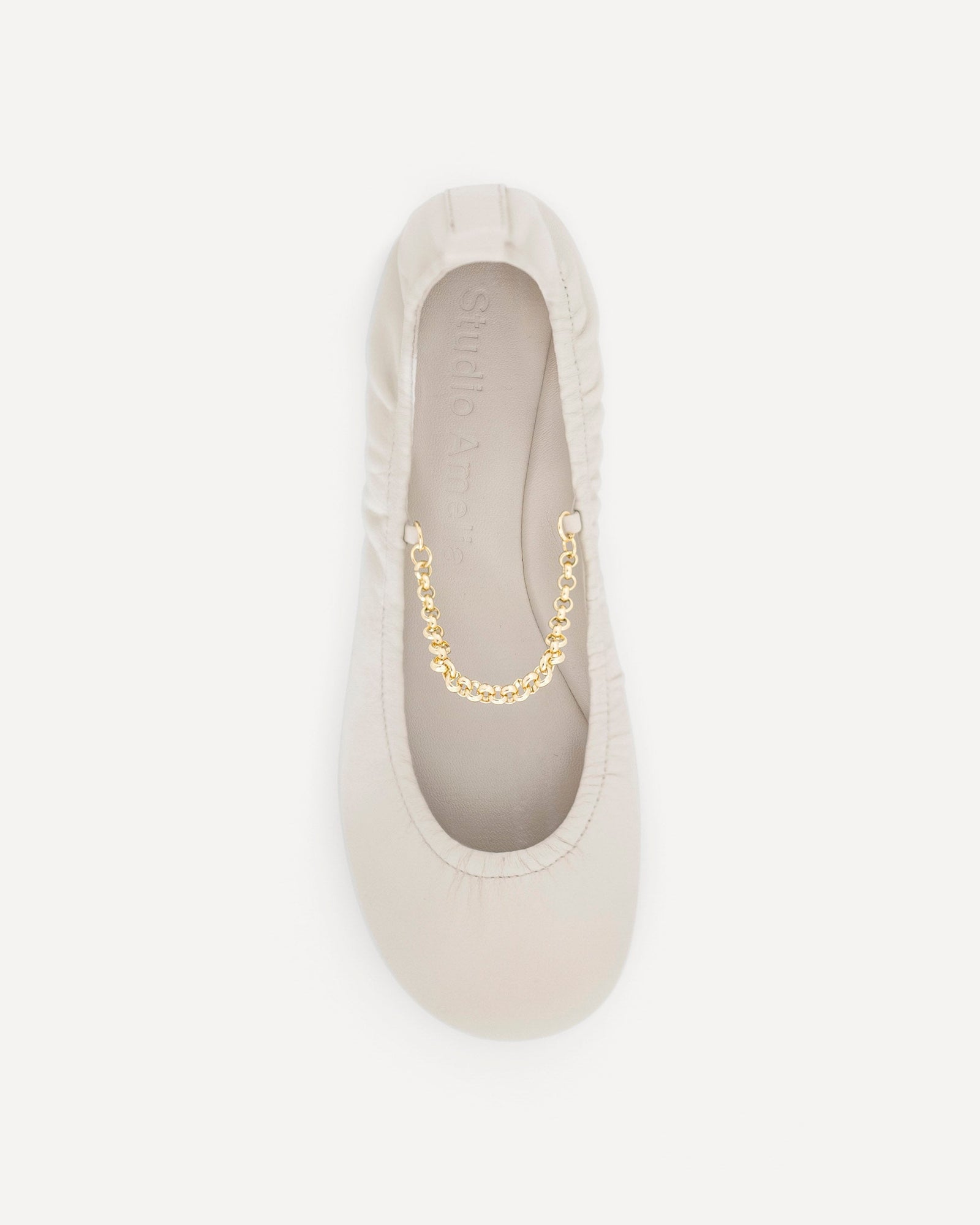 Ronde Ballet Flat - Faulty | Stone