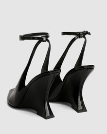Womens | Ronnie Patent Heel | Black