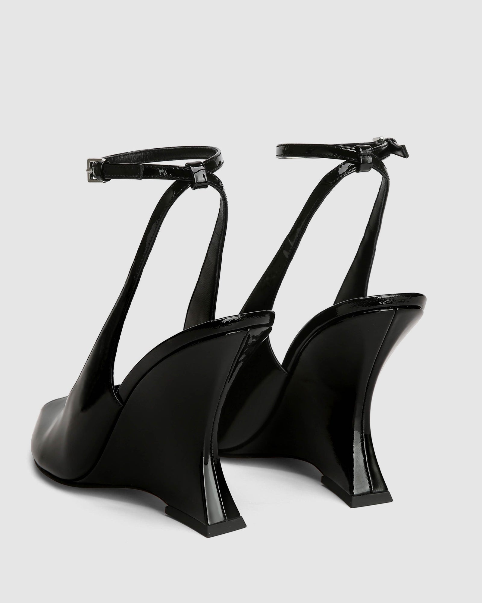 Womens | Ronnie Patent Heel | Black