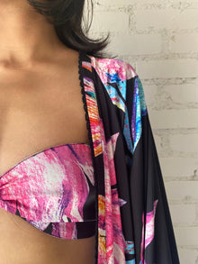 Margo Cape | Black/Multi