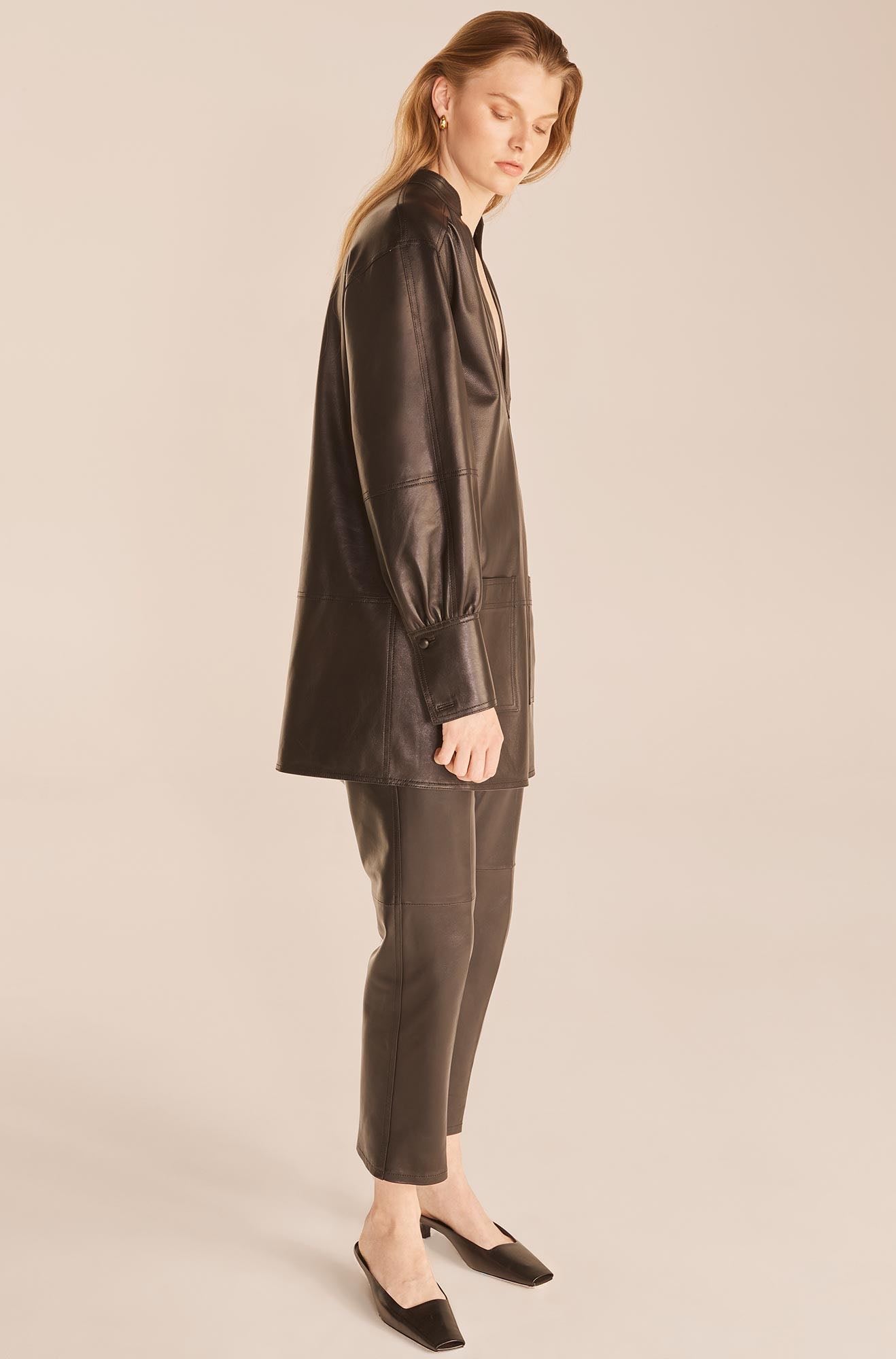 Vegan Tunic Dress | Walnut