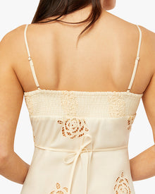 Cami Midi Dress | Antique White (V2)