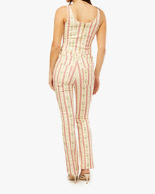 Mid Rise Ankle Flare Pant | Lemon Icing