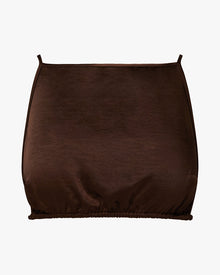 Backless Square Top | Muted Eggplant