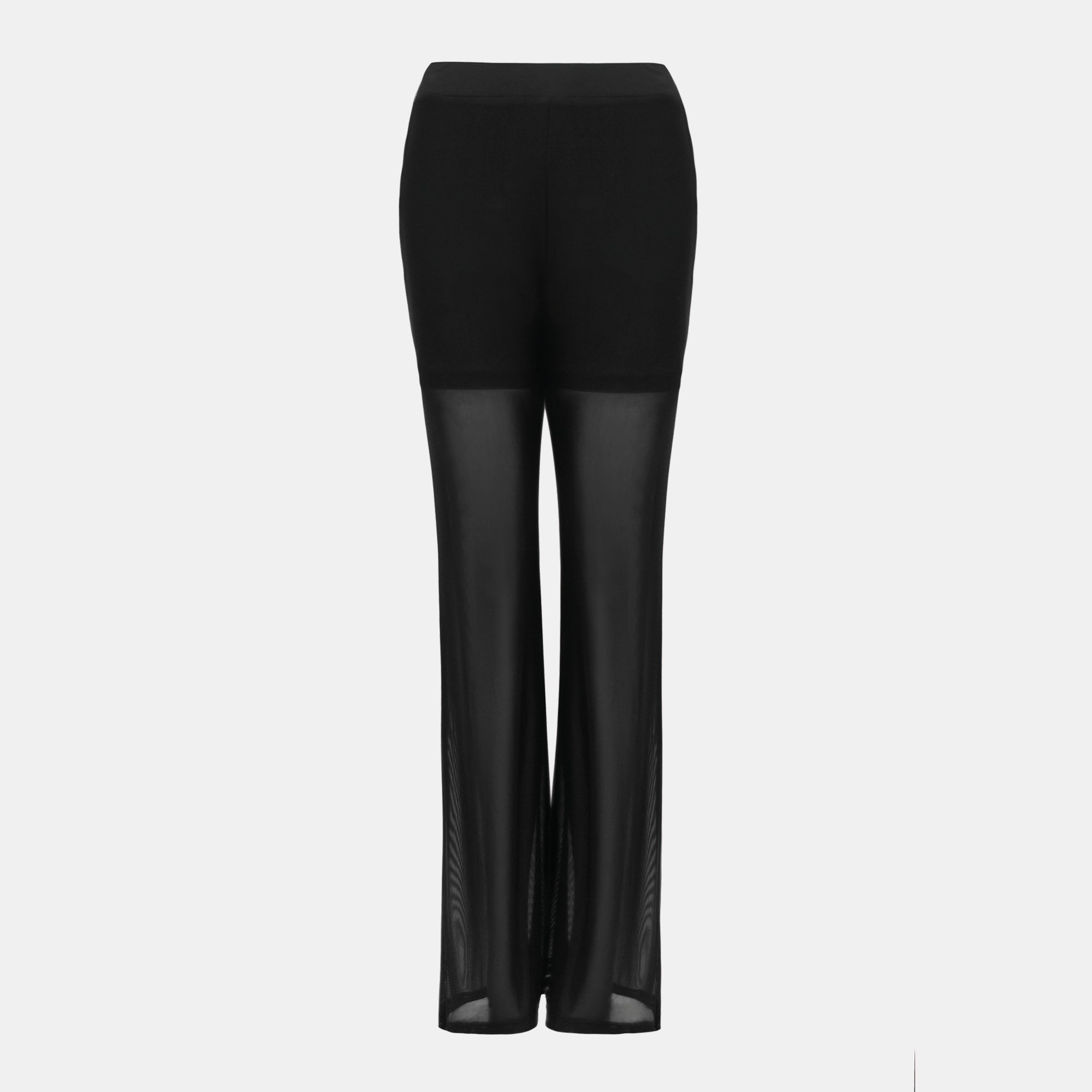 OW Collection RYAN Sheer Pants Pants 002 - Black Caviar
