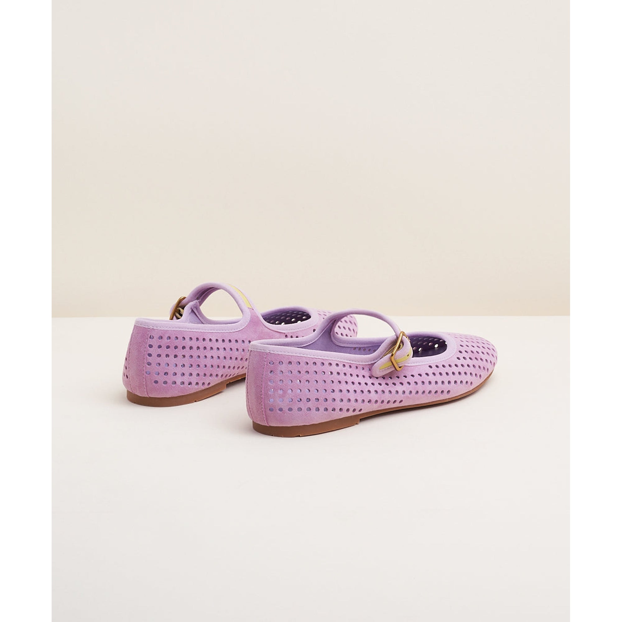 Raleigh Collegiate Mary-Jane Ballet Flat | Lilac Perf