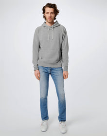 60s Raglan Hoodie | Heather Grey