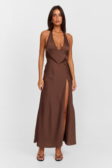Arabella Maxi Dress | Chocolate