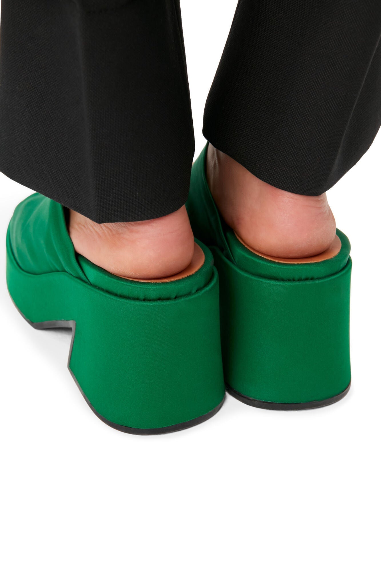 Retro Mules | Kelly Green