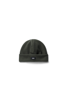 Ribbed Fleece Beanie | Green