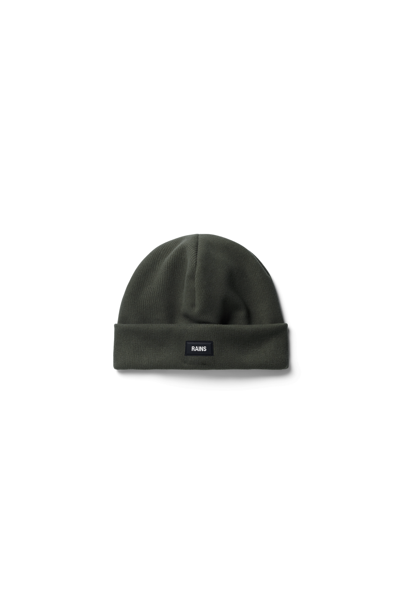 Ribbed Fleece Beanie | Green