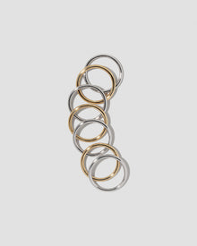 Ring Set ring - worn look | gold rings