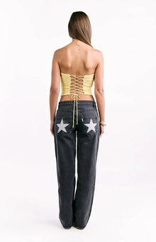 Romeo Corset Top | Yellow