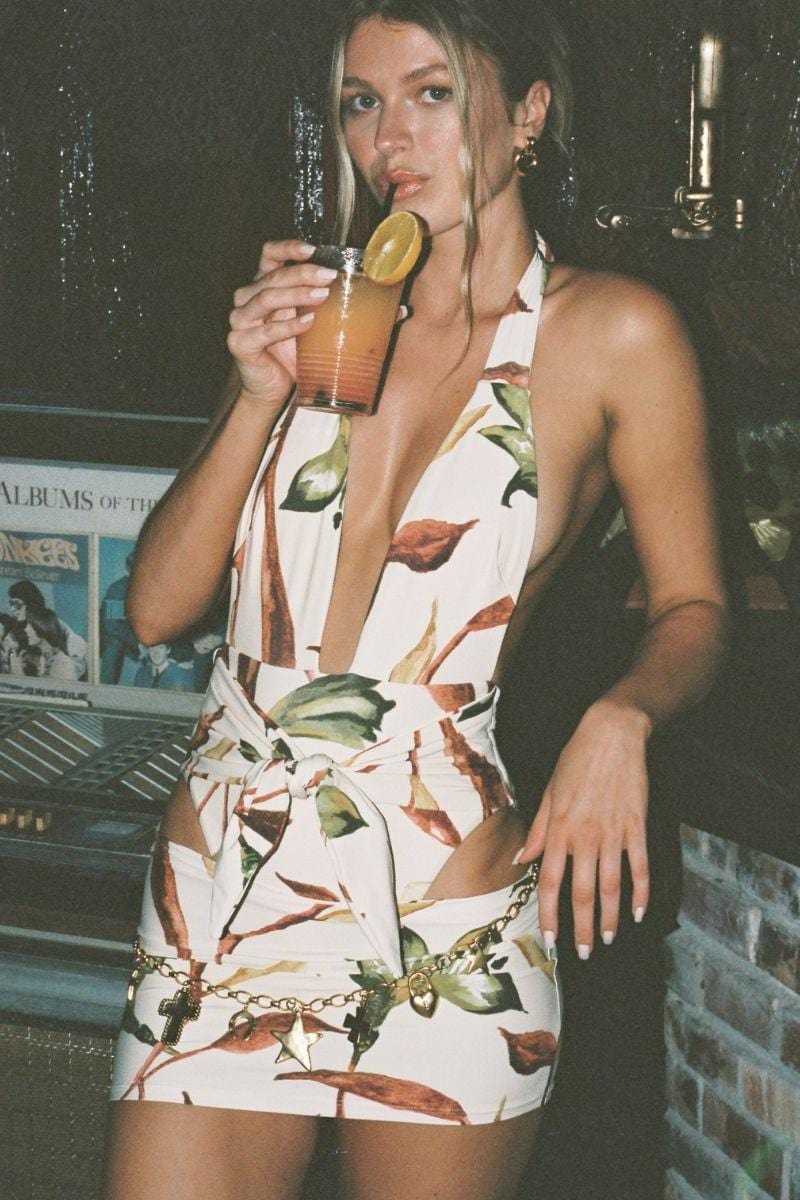 Micro Skirt | Rooted Floral