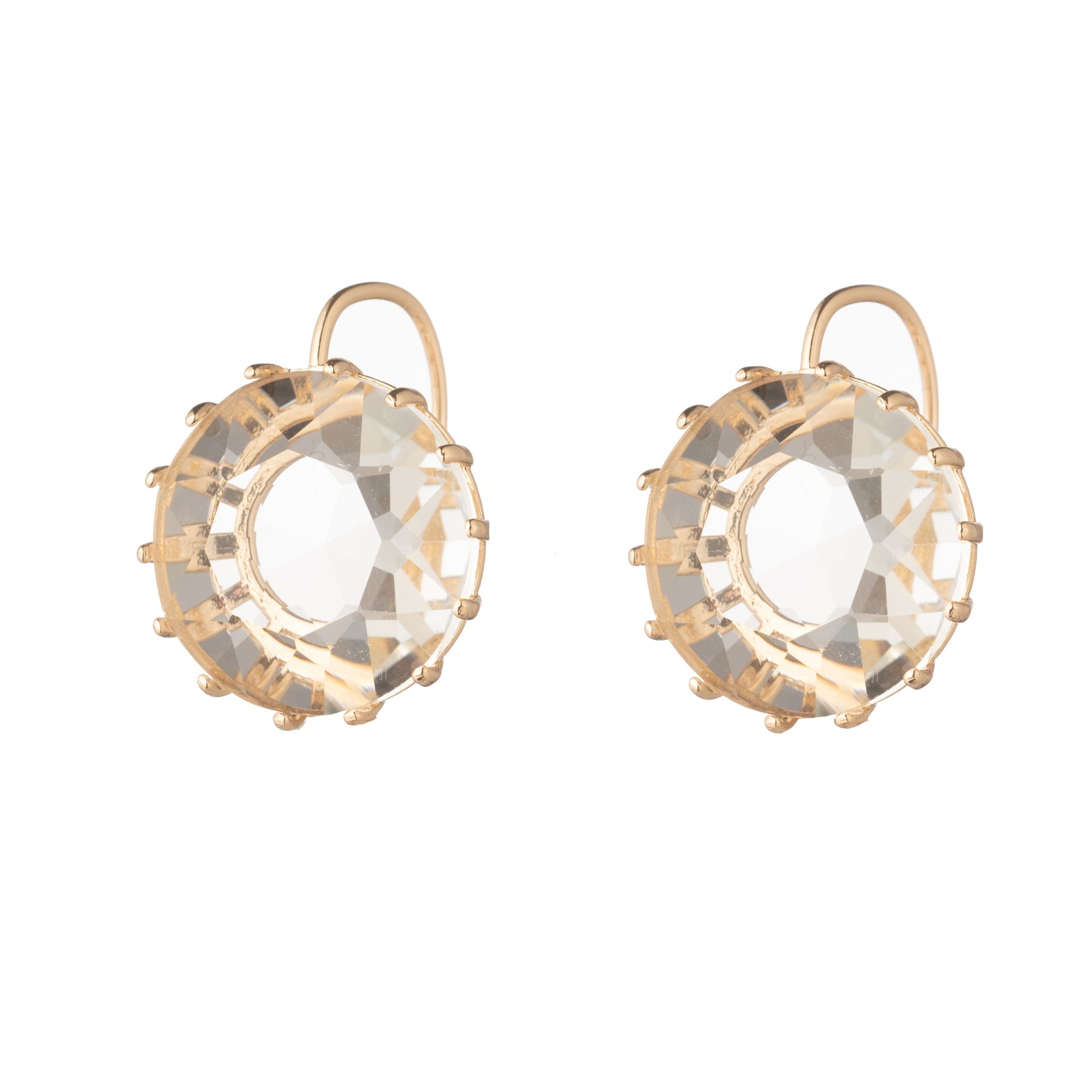 Roxy Earrings | Brass Plated Gold