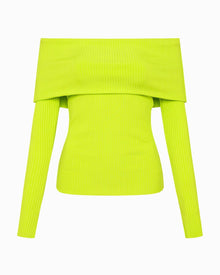 Ravine Top | Acid Yellow
