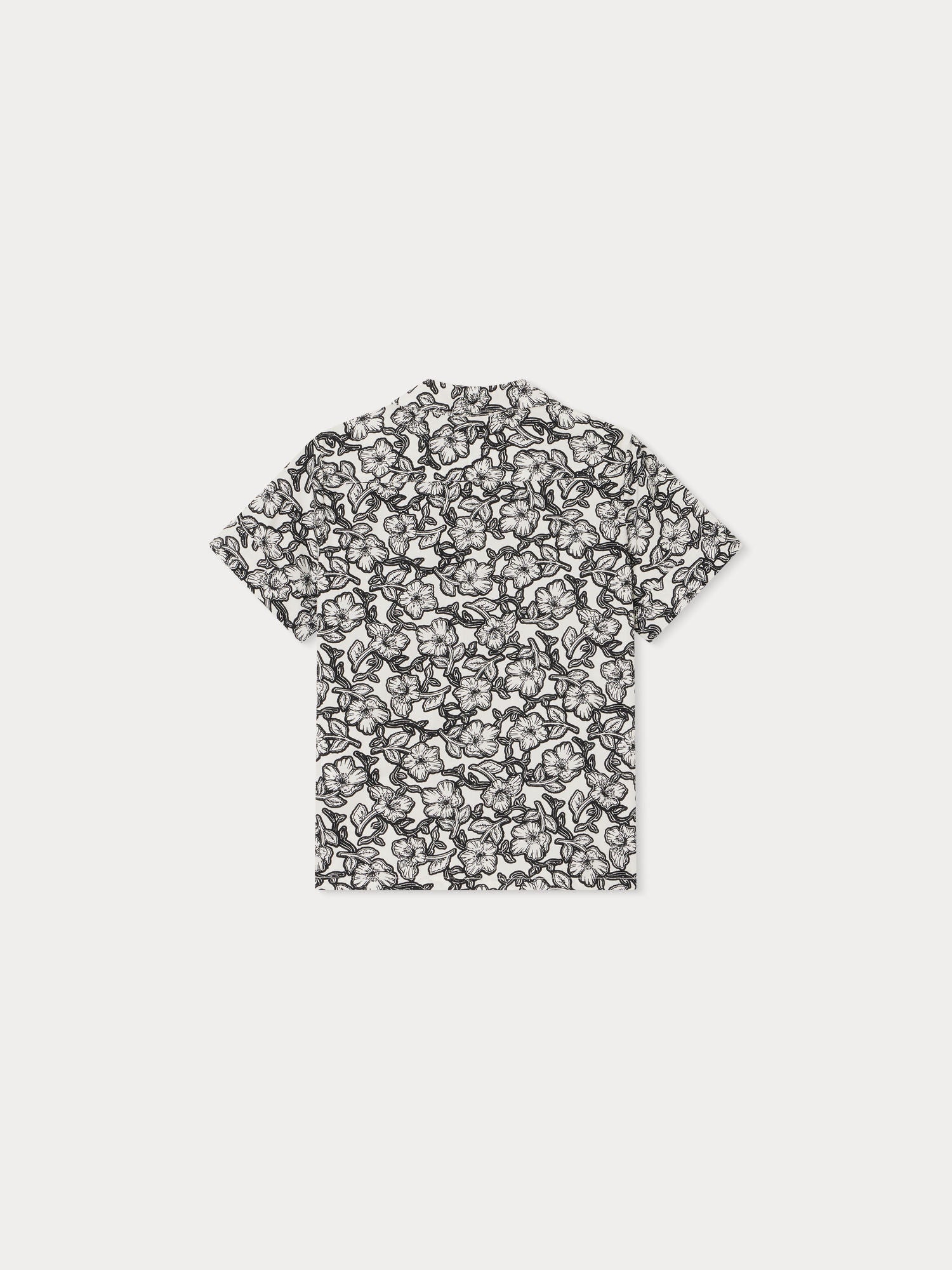 Boy | Steve Shirt | Black Flowers