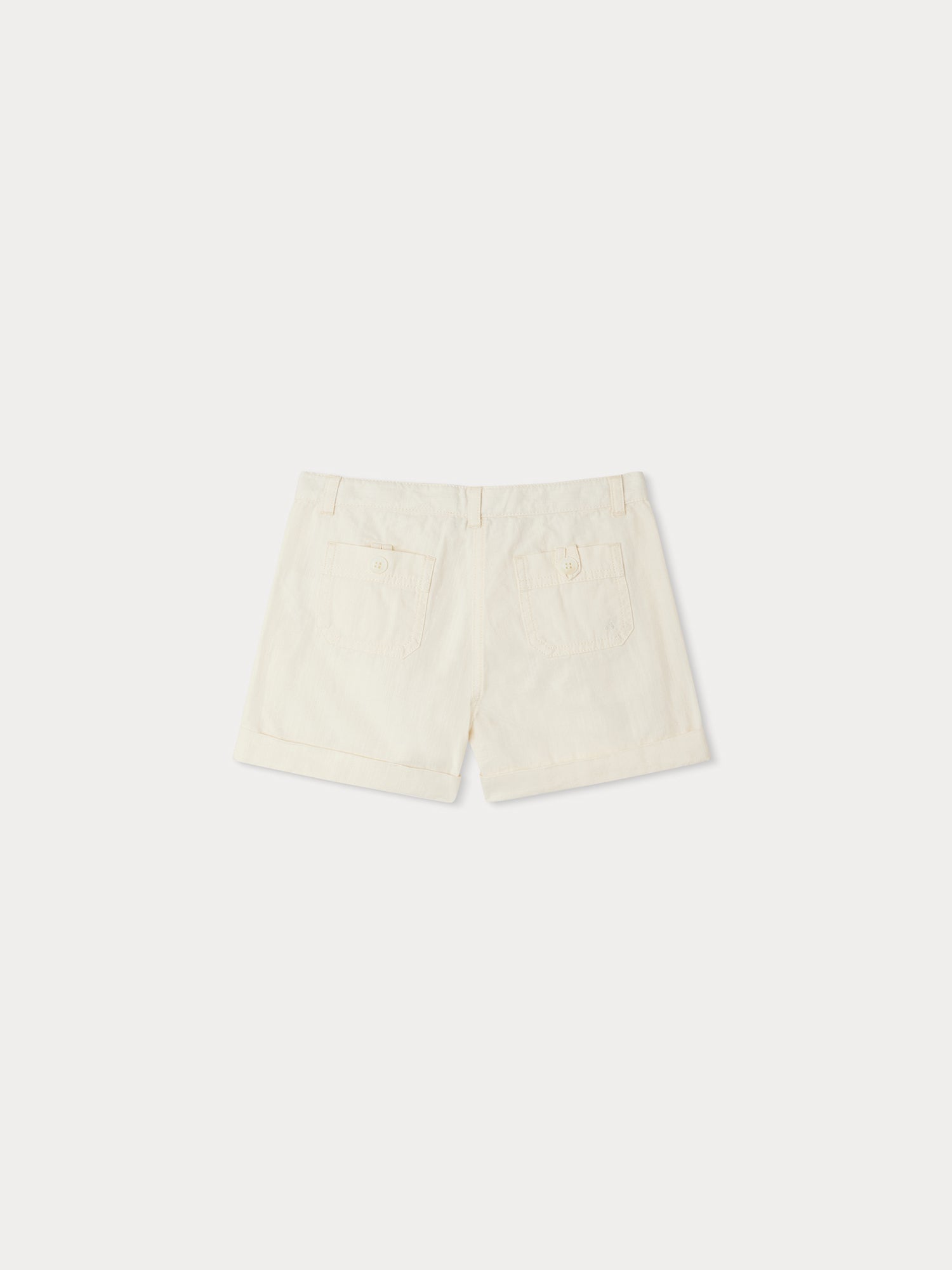 Girl | Calista Bermuda Shorts | Milk White