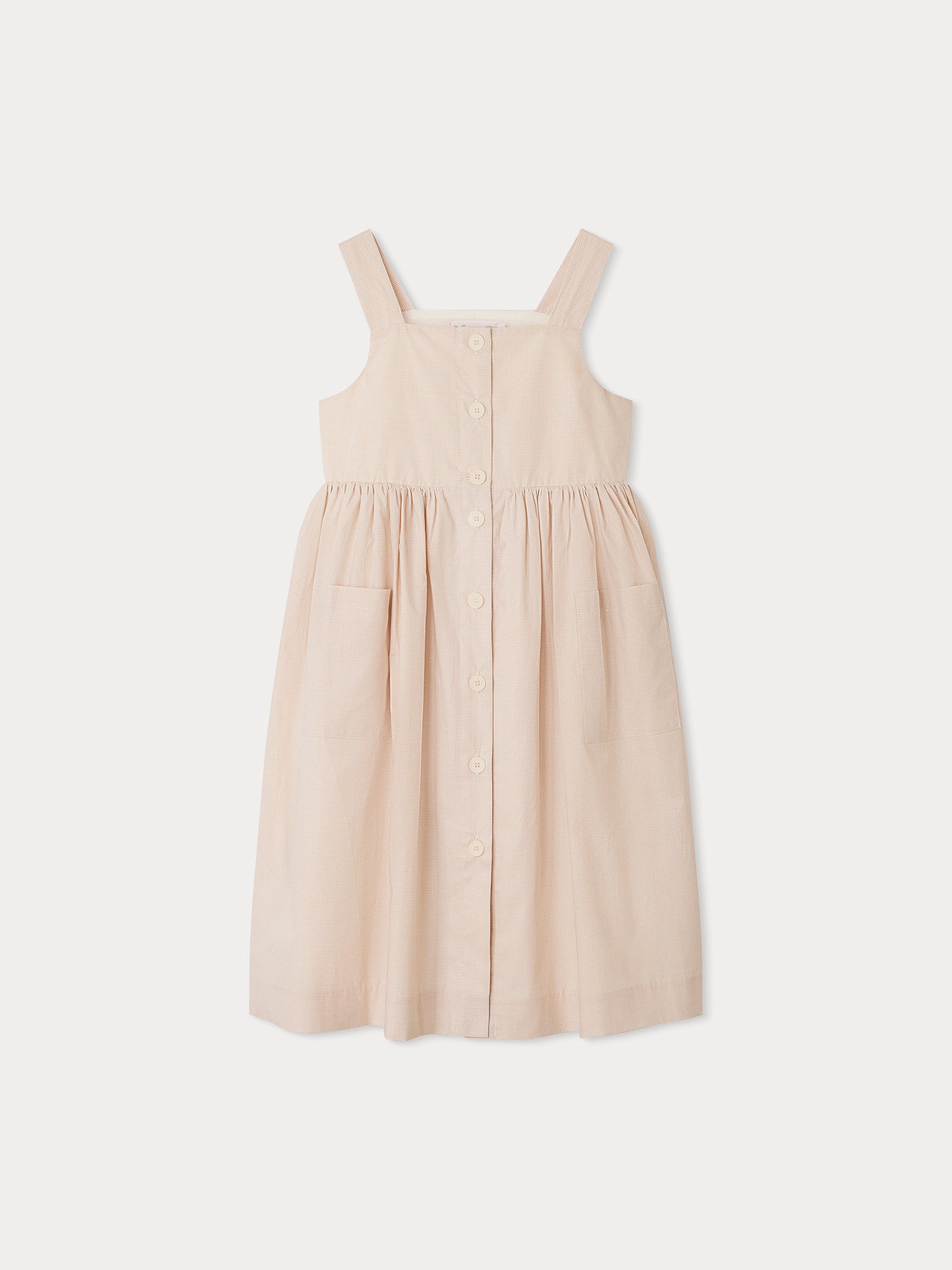 Girl | Laly Dress | Vichy Beige