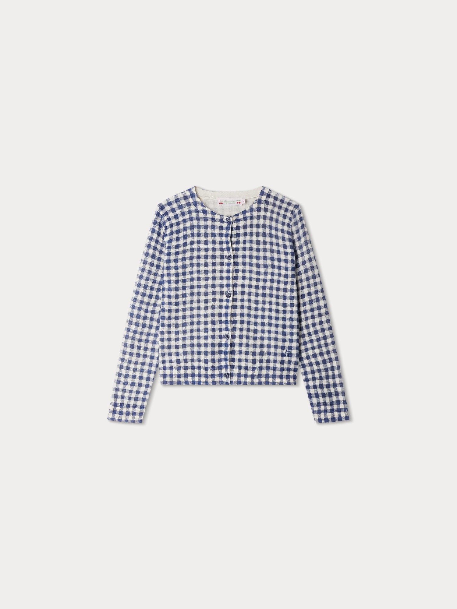 Girl | Tyra Cardigan | Navy Checked
