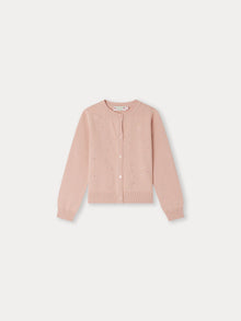 Girl | Francille Cardigan | Silkscreen Pink Tea