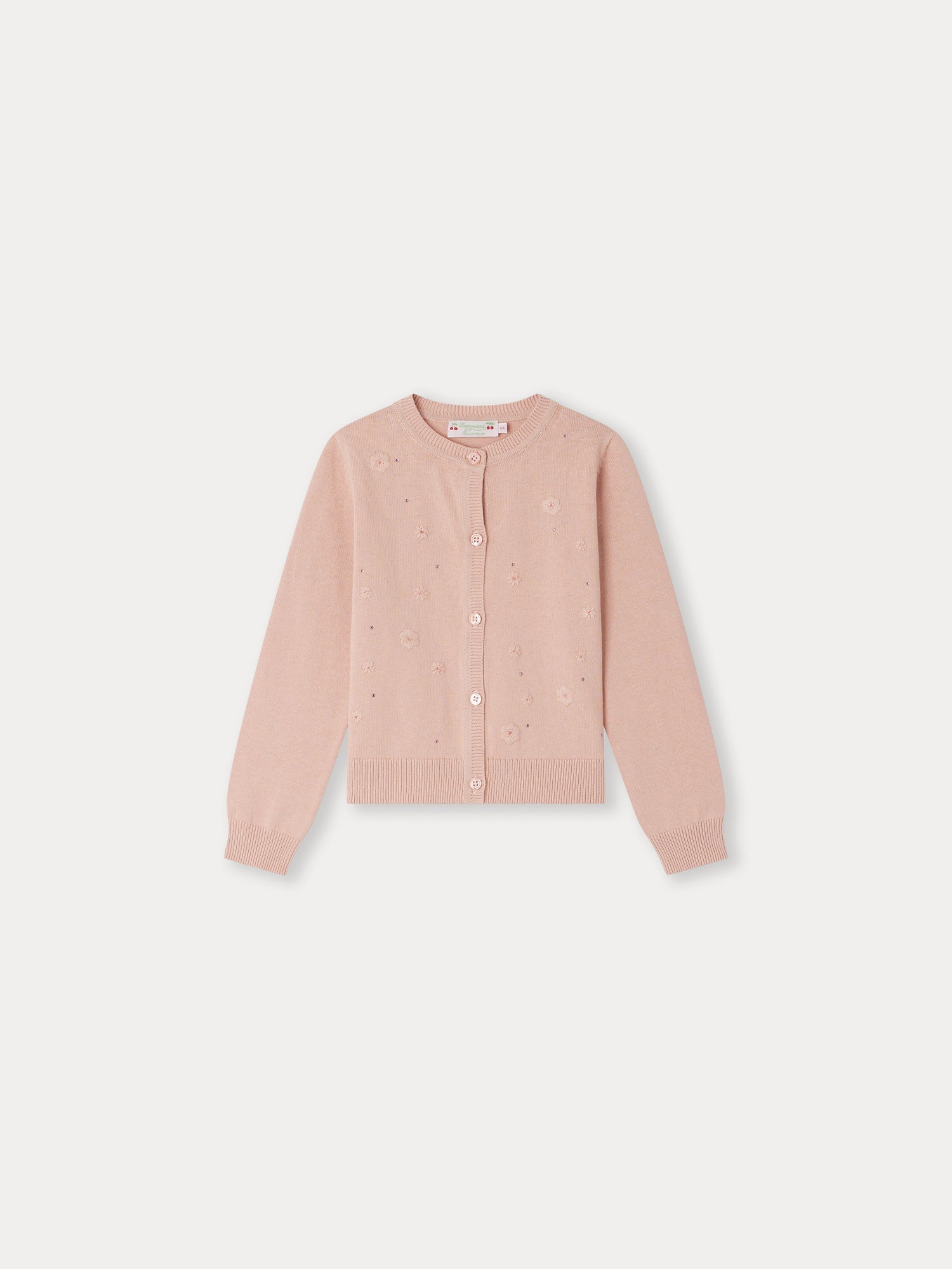 Girl | Francille Cardigan | Silkscreen Pink Tea