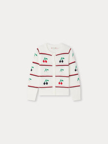 Girl | Armel Cardigan | White Milk