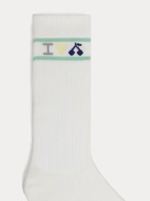 Girl | Filo Socks | Milk White