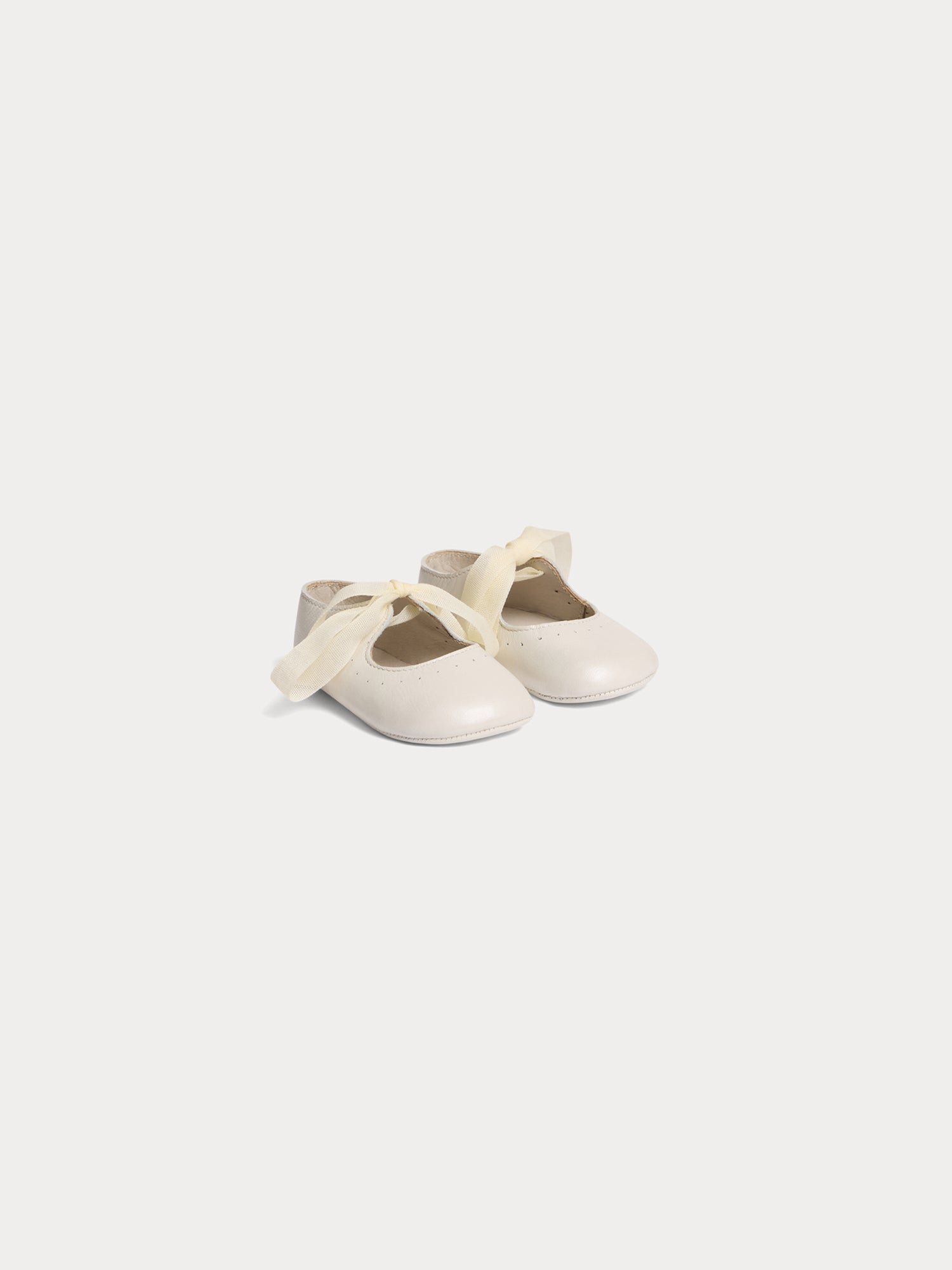Girl | Akela Mary Janes | Ecru