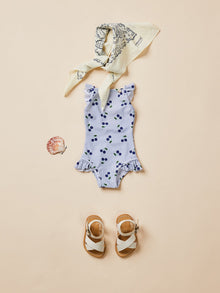 Girl | Cecilia Swimsuit | Printed Royal Blue