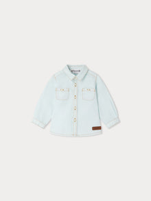 Boy | Mico Shirt | Aqua Blue