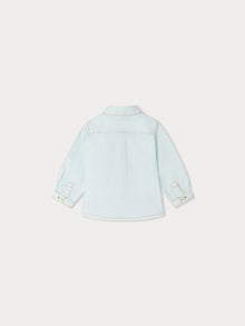 Boy | Mico Shirt | Aqua Blue