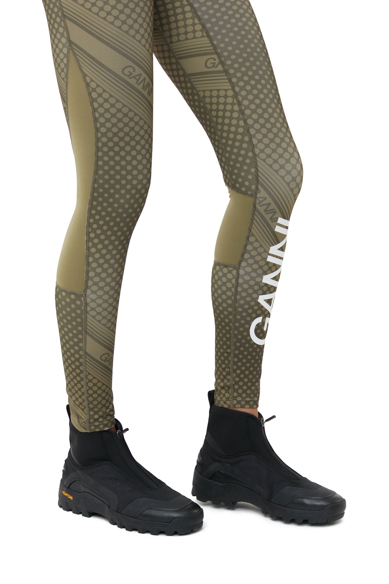 High Top Zip Sneakers | Black