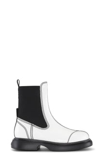 Everyday Mid Chelsea Boot Naplack | Egret