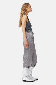 Mid Shaft Embroidered Western | Silver