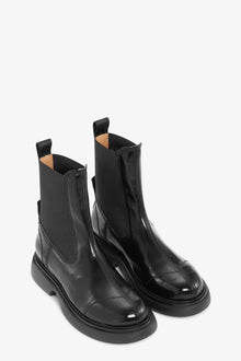Everyday Mid Chelsea Boots Tonal Naplack | Black/Black