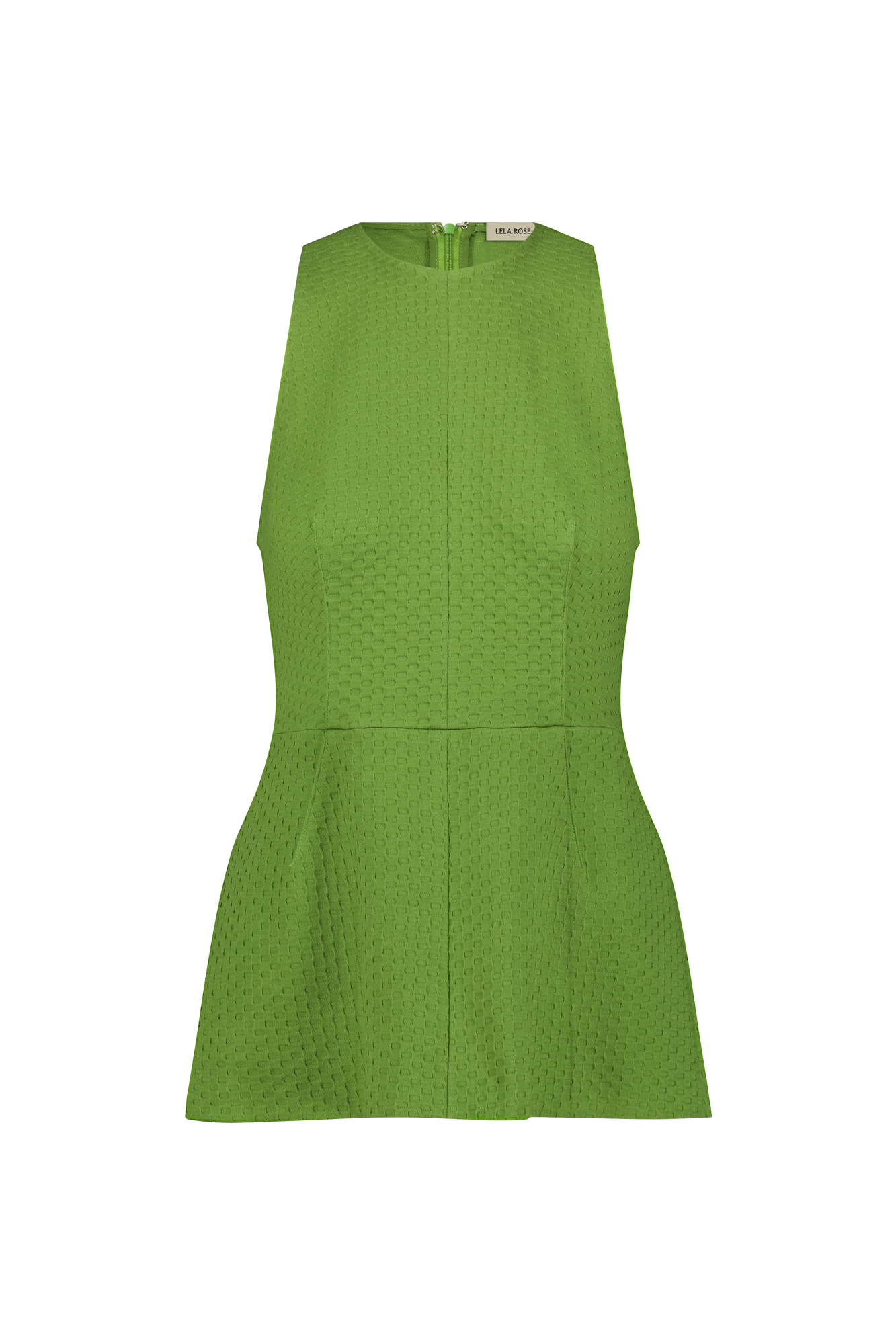 Textured Jersey Sleeveless Top | Cactus