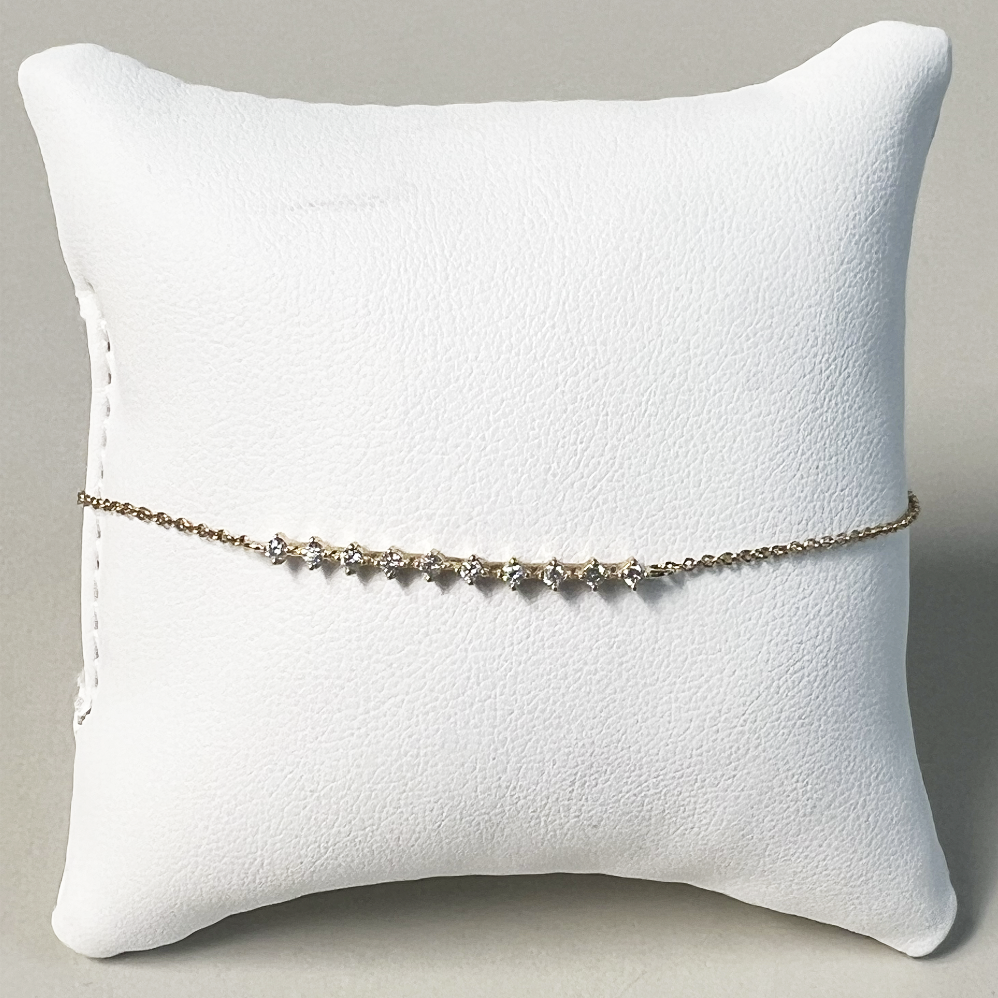 Bright Lights Bracelet | 10K Yellow Gold | 0.14 CTW (Approx) White Diamond