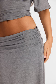 Lorelei Midi Skirt | Grey Marle