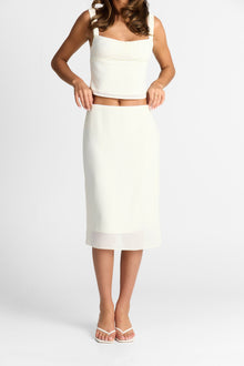 Daphne Skirt | Ivory