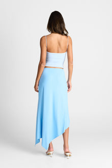 Lyra Maxi Skirt | Sky Blue
