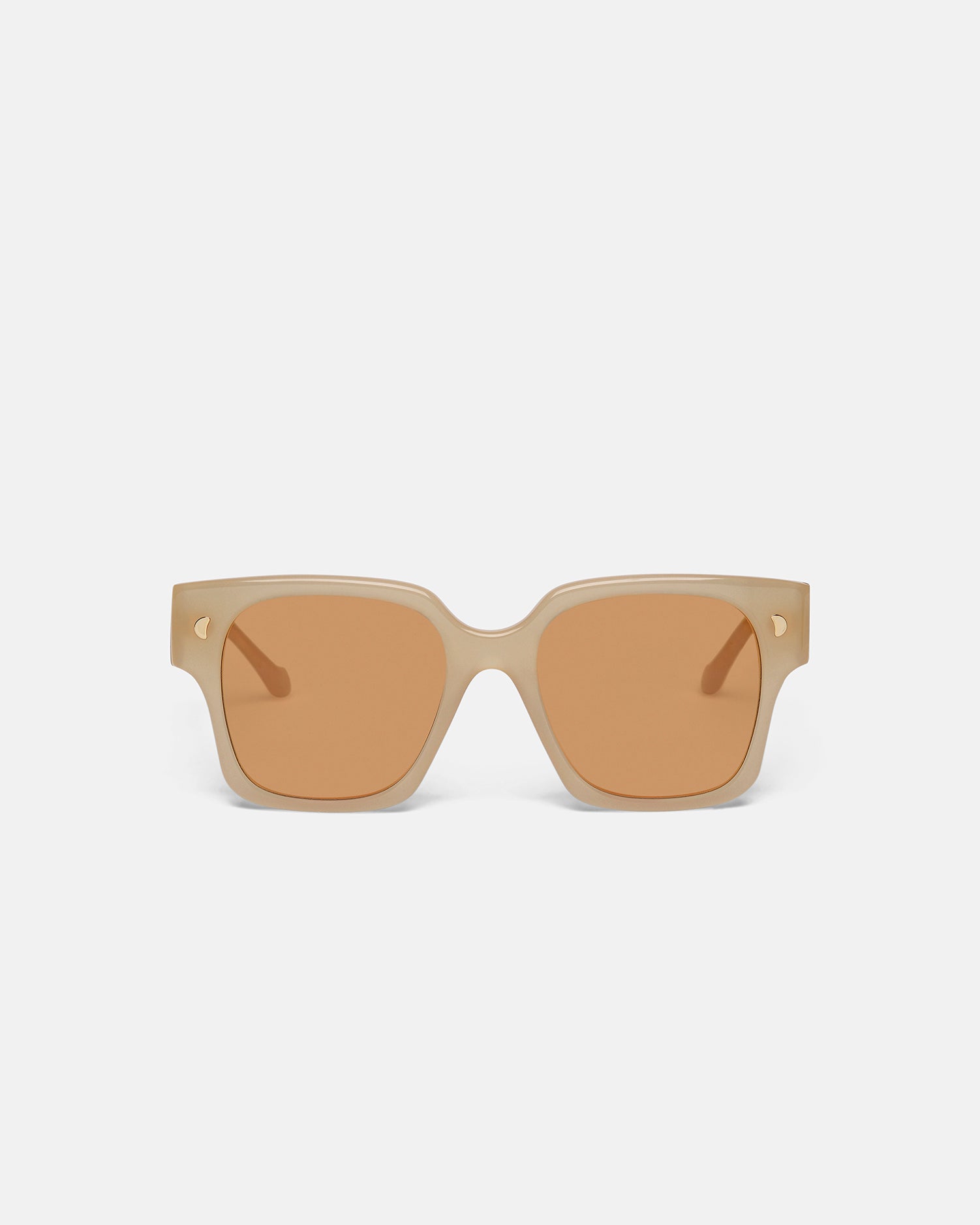 Shae Bio-Plastic Oversized Sunglasses | Sand