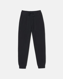 Shay Organically Grown Cotton Sweatpants | Black