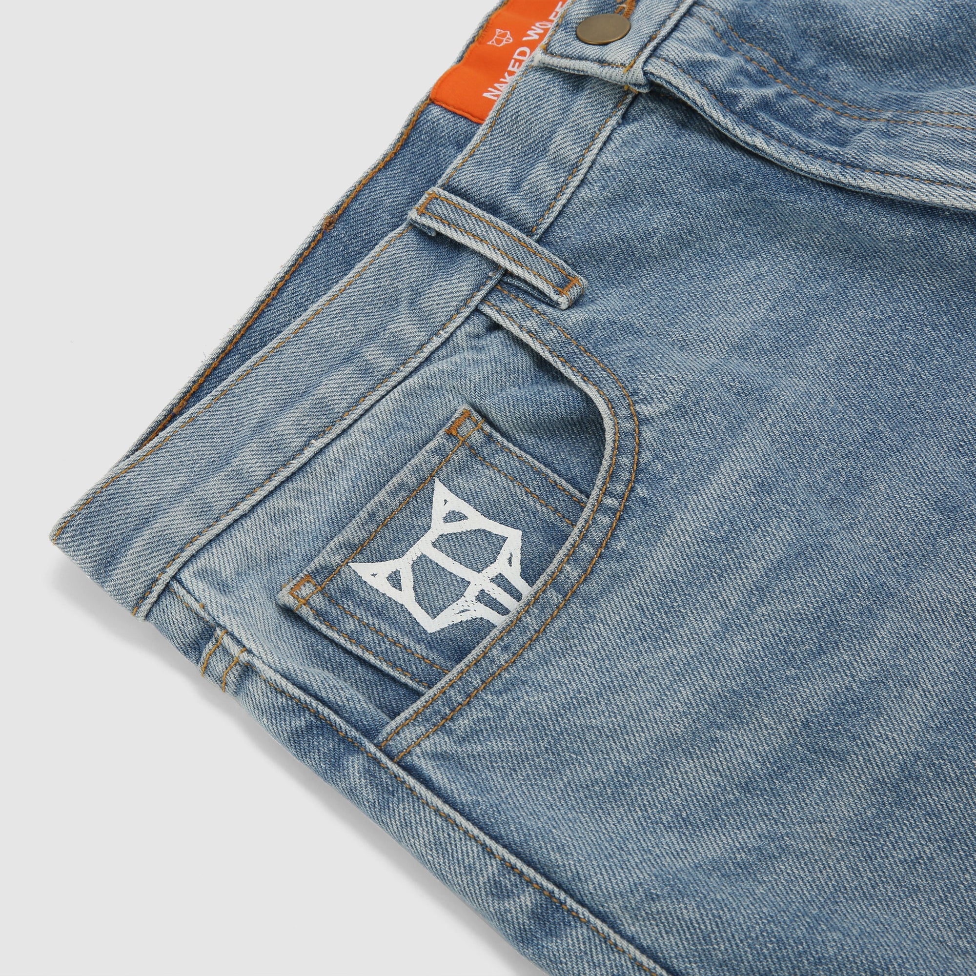 Mens | Signature Baggy Denim Jean | Light Blue