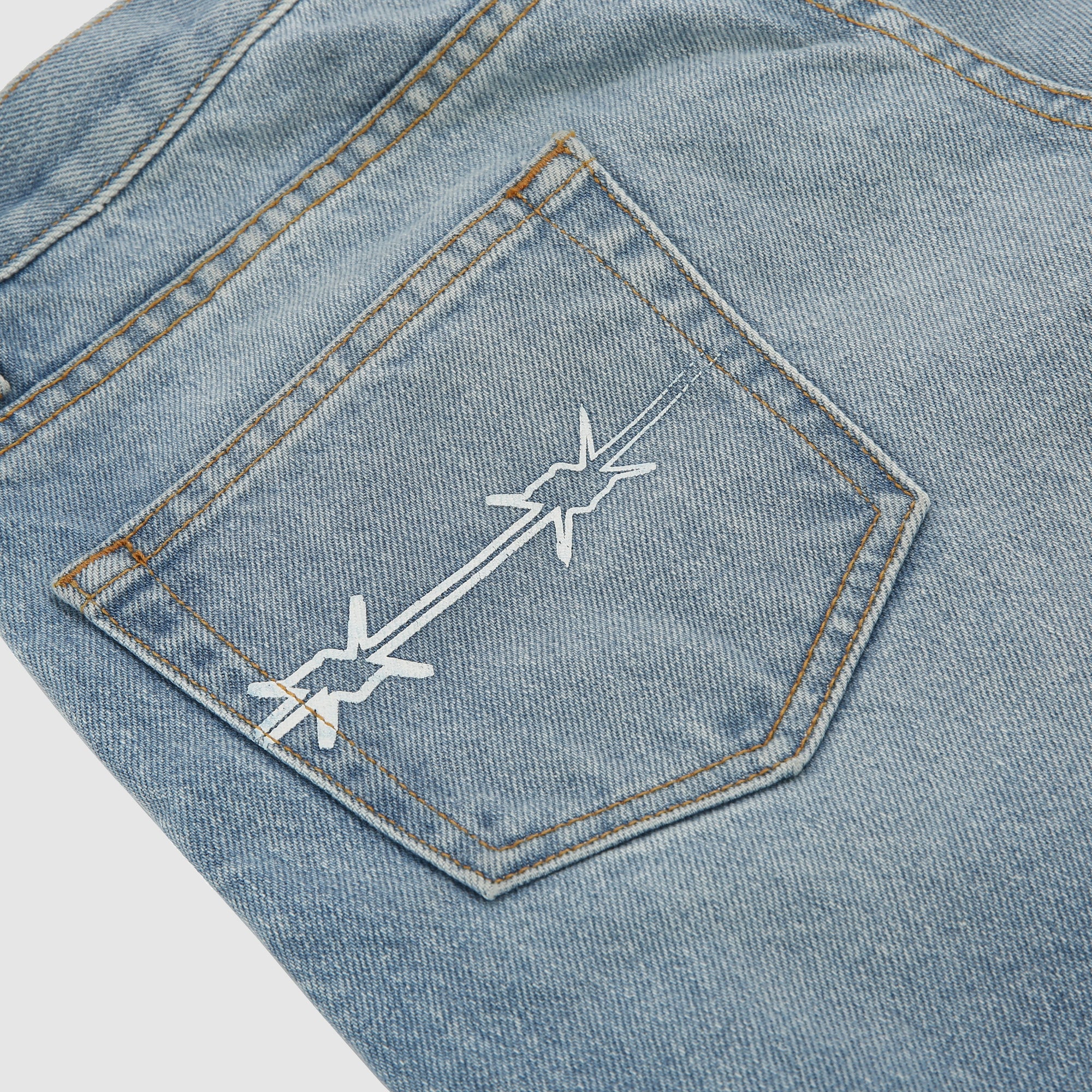 Mens | Signature Baggy Denim Jean | Light Blue