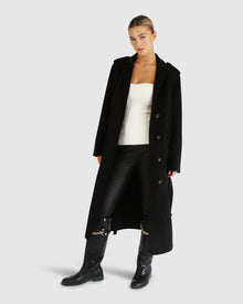 Skylight Longline Coat | Women | Black