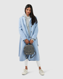 Skylight Longline Coat | Women | Sky Blue