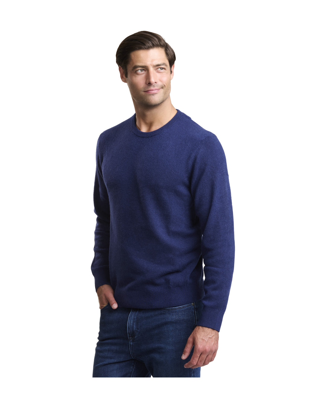 NOMAD | Men | Men's Cashmere Sweater | Navy
