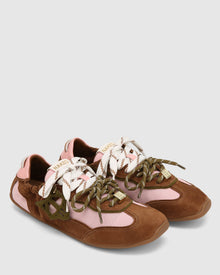 Womens | Soul Suede Sneaker | Tank/Pink